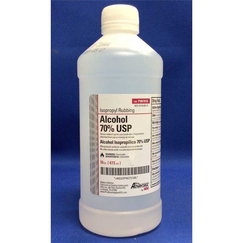 Alcohol Isopropyl 70% ProAdvantage Antiseptic To .. .  .  